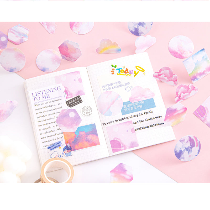 Unicorn or Rainbow Stickers Mini Box | Cute Planner Scrapbook Pink Paper Sticker - SweetpeaStore