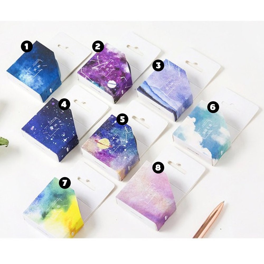 Cosmic Skies Space Galaxy Starry Celestial Sky | 15mm x 7m Paper Washi Masking Tape | Choose Design Or Buy Set! - SweetpeaStore