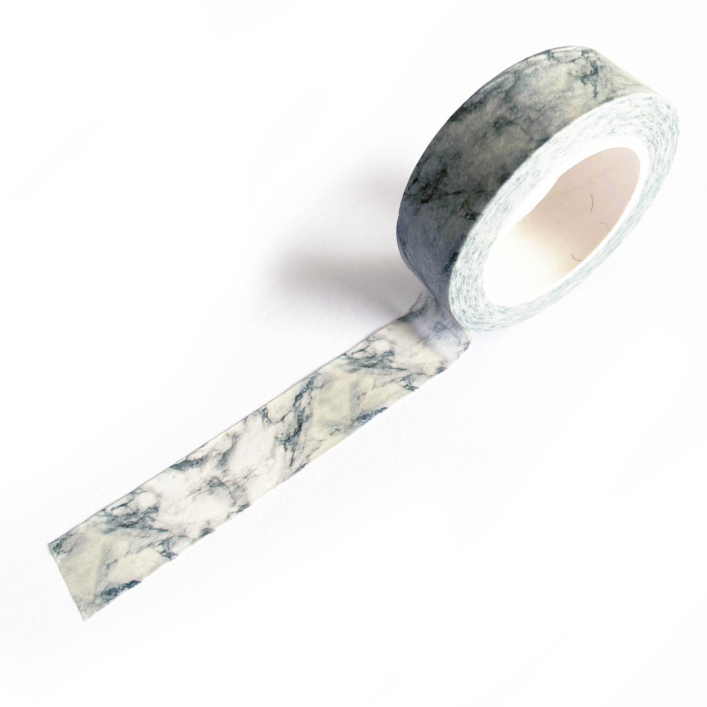 Grey Marble Stone Paper Washi Tape - 15mm x 10m - Stationery Craft Journalling Scrapbooking Journal - FREE UK POSTAGE! - SweetpeaStore