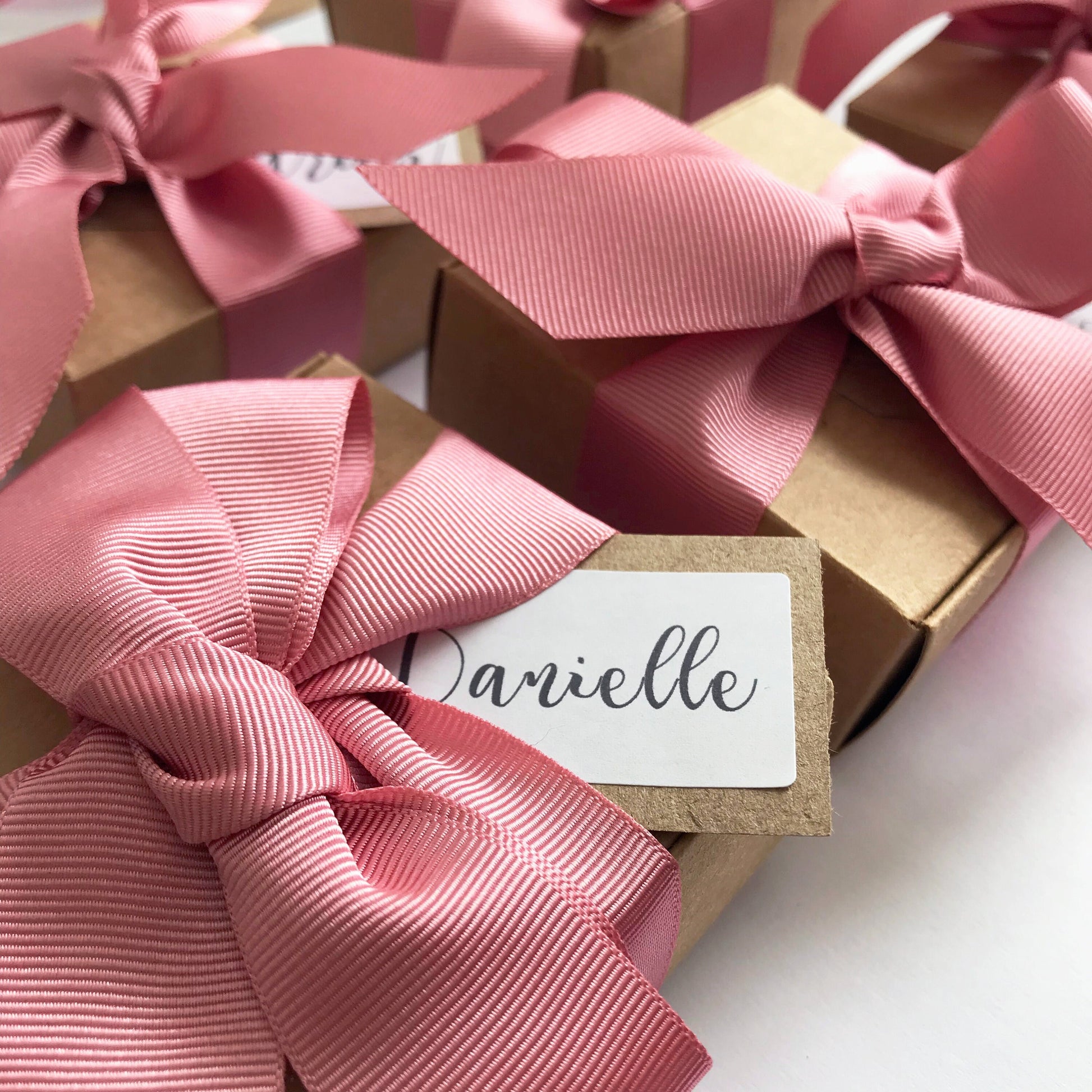 Pink Grosgrain Ribbon 25mm Berisford's 1m to Full Roll Sewing Valentine's Wrapping Craft - SweetpeaStore