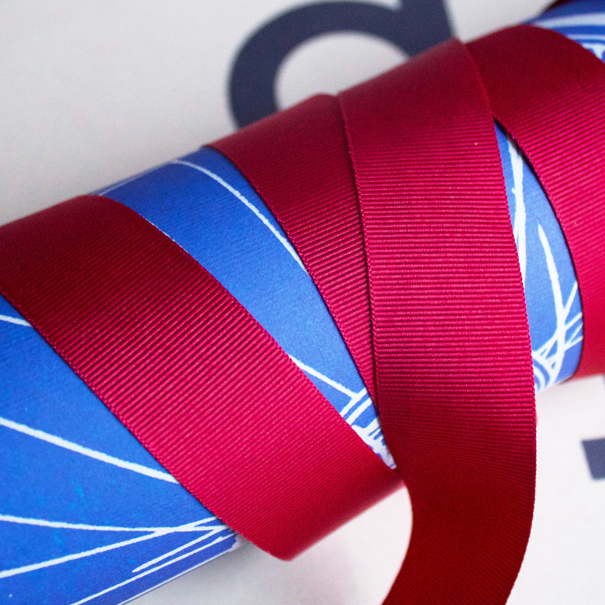 Pink Grosgrain Ribbon 25mm Berisford's 1m to Full Roll Sewing Valentine's Wrapping Craft - SweetpeaStore