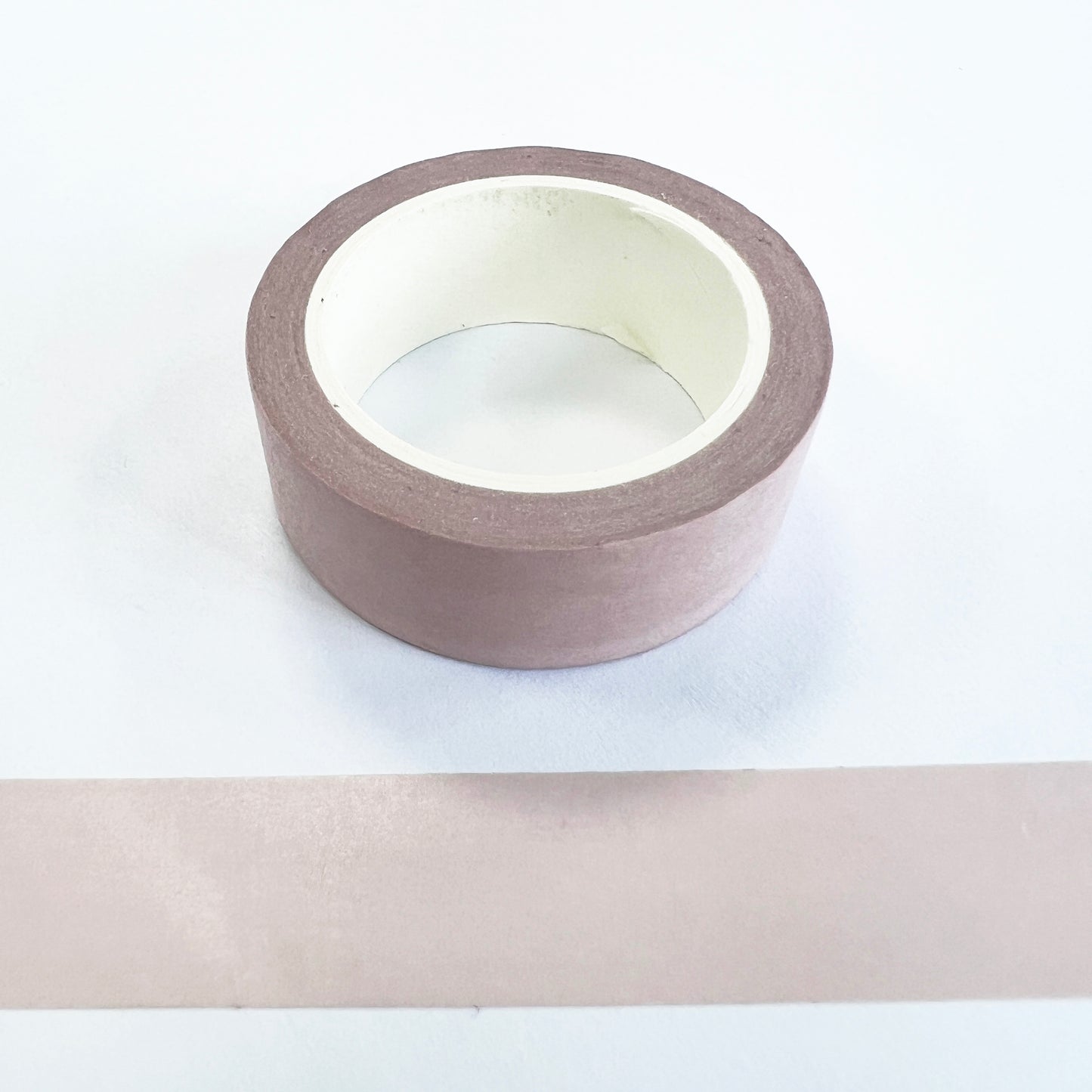 Soft Pink Solid Washi Tape | 15mm x 10m | Stationery Journalling Scrapbooking - SweetpeaStore
