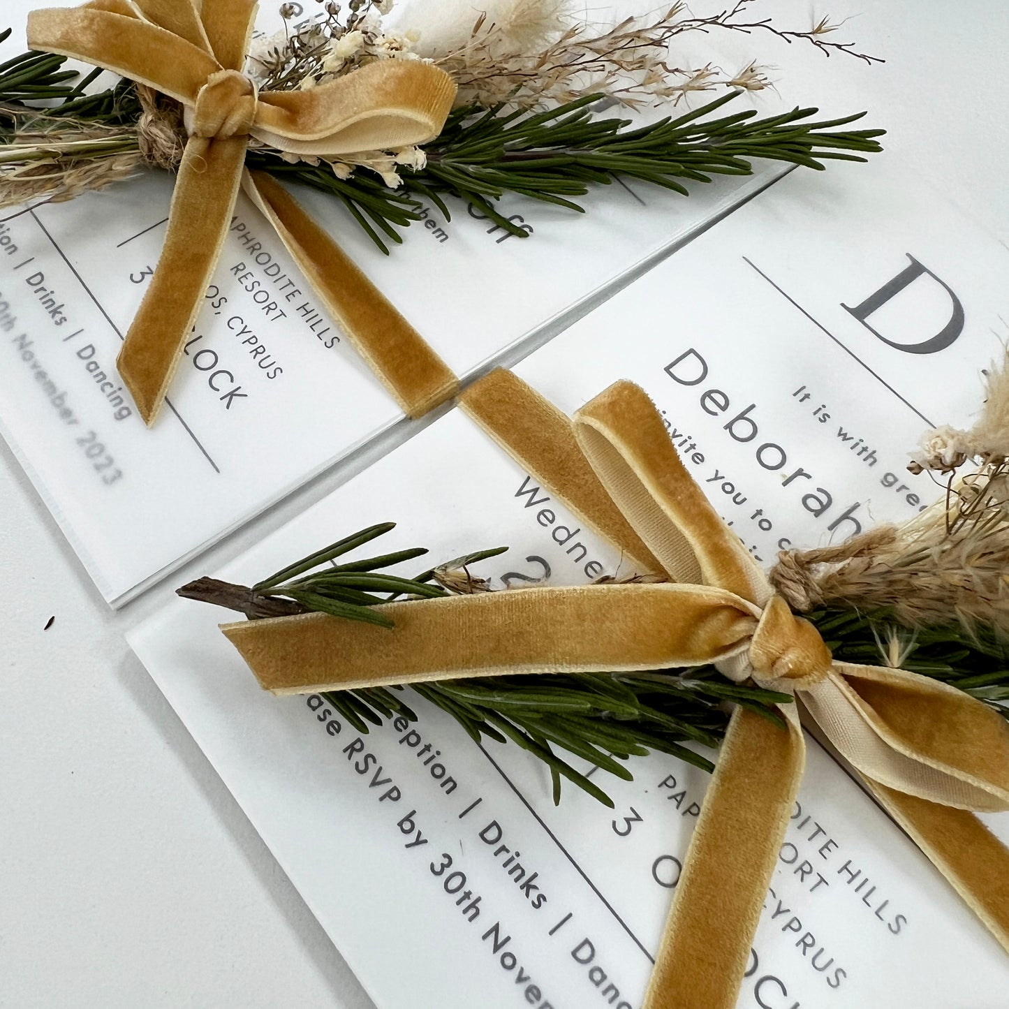 9mm Gold Velvet Ribbon | 1m or Full Roll | Single Sided | Invitations Craft Decorations Decor