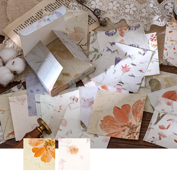 Set of 100 Mini Journalling Scrapbook Vintage Papers - Choose Design - SweetpeaStore