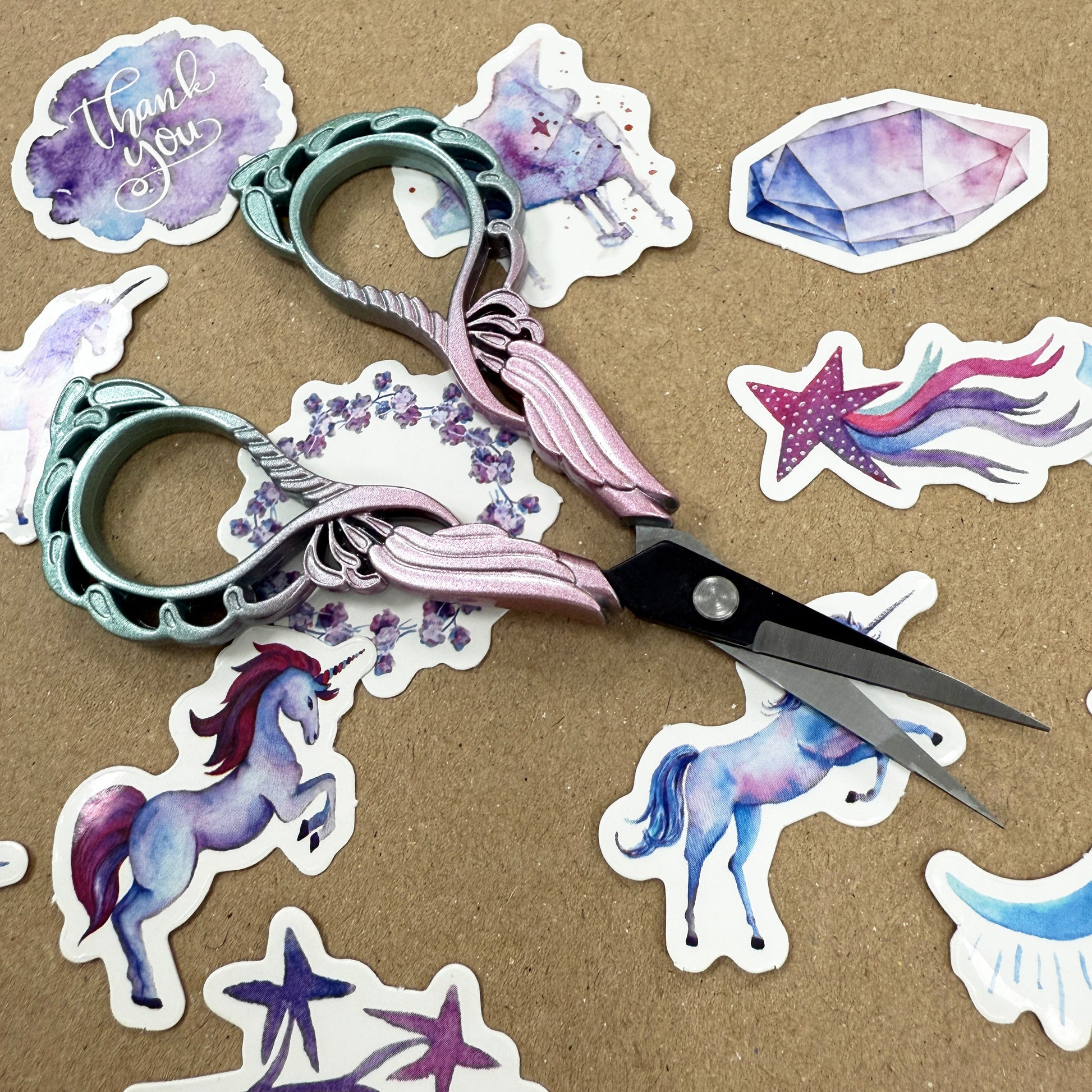 Angel Wing Mermaid Scissors | Needlework Embroidery Quilting Craft Tool - SweetpeaStore