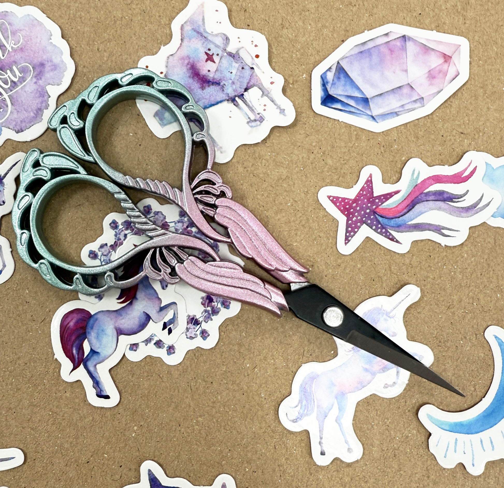 Angel Wing Mermaid Scissors | Needlework Embroidery Quilting Craft Tool - SweetpeaStore