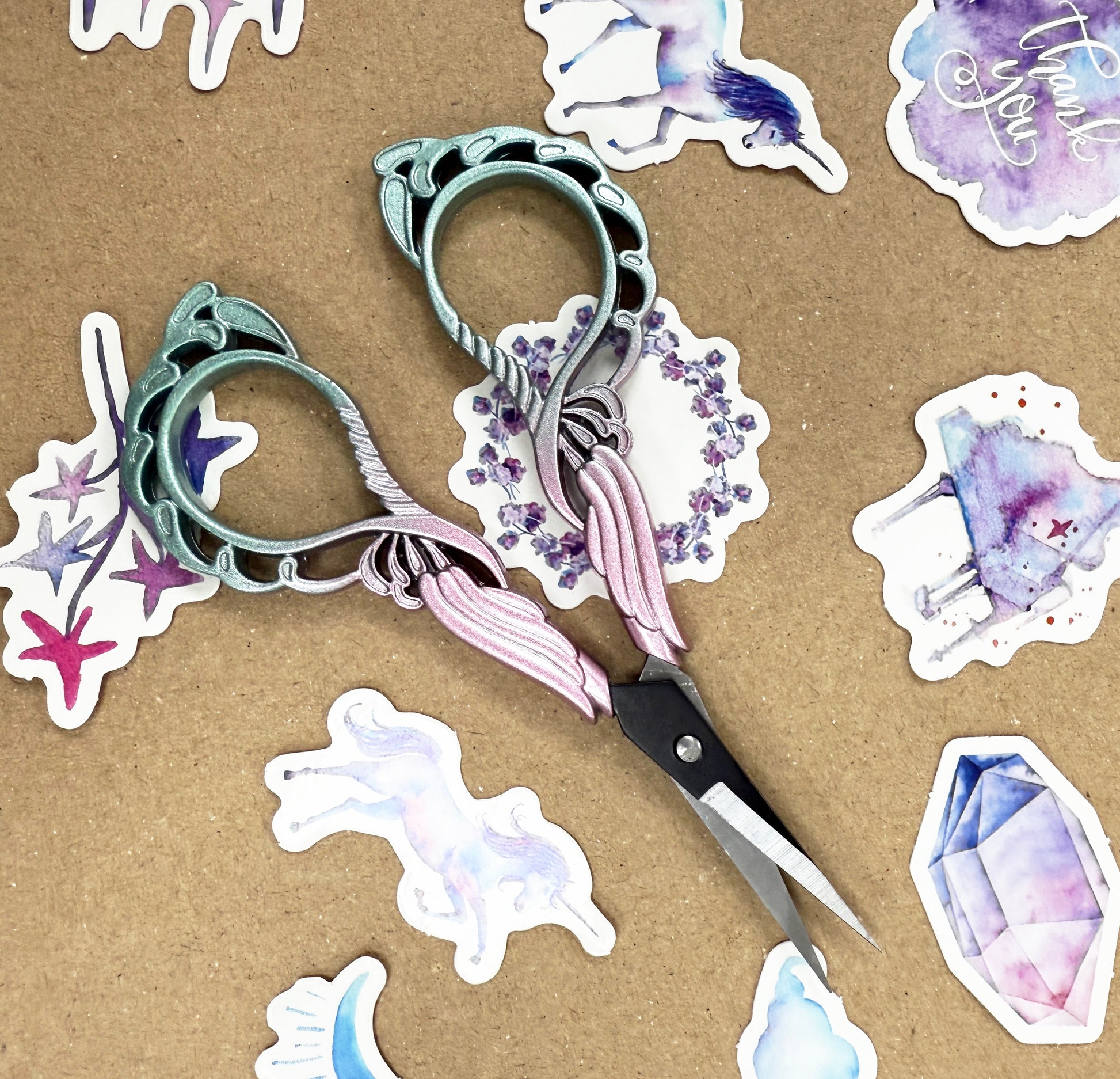 Angel Wing Mermaid Scissors | Needlework Embroidery Quilting Craft Tool - SweetpeaStore