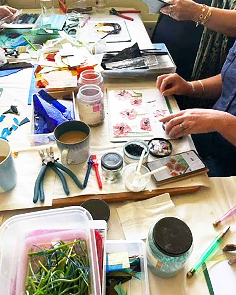 Fused Glass Workshop With Donemark | 9.30am - 12pm Friday 12th April 2024 - SweetpeaStore