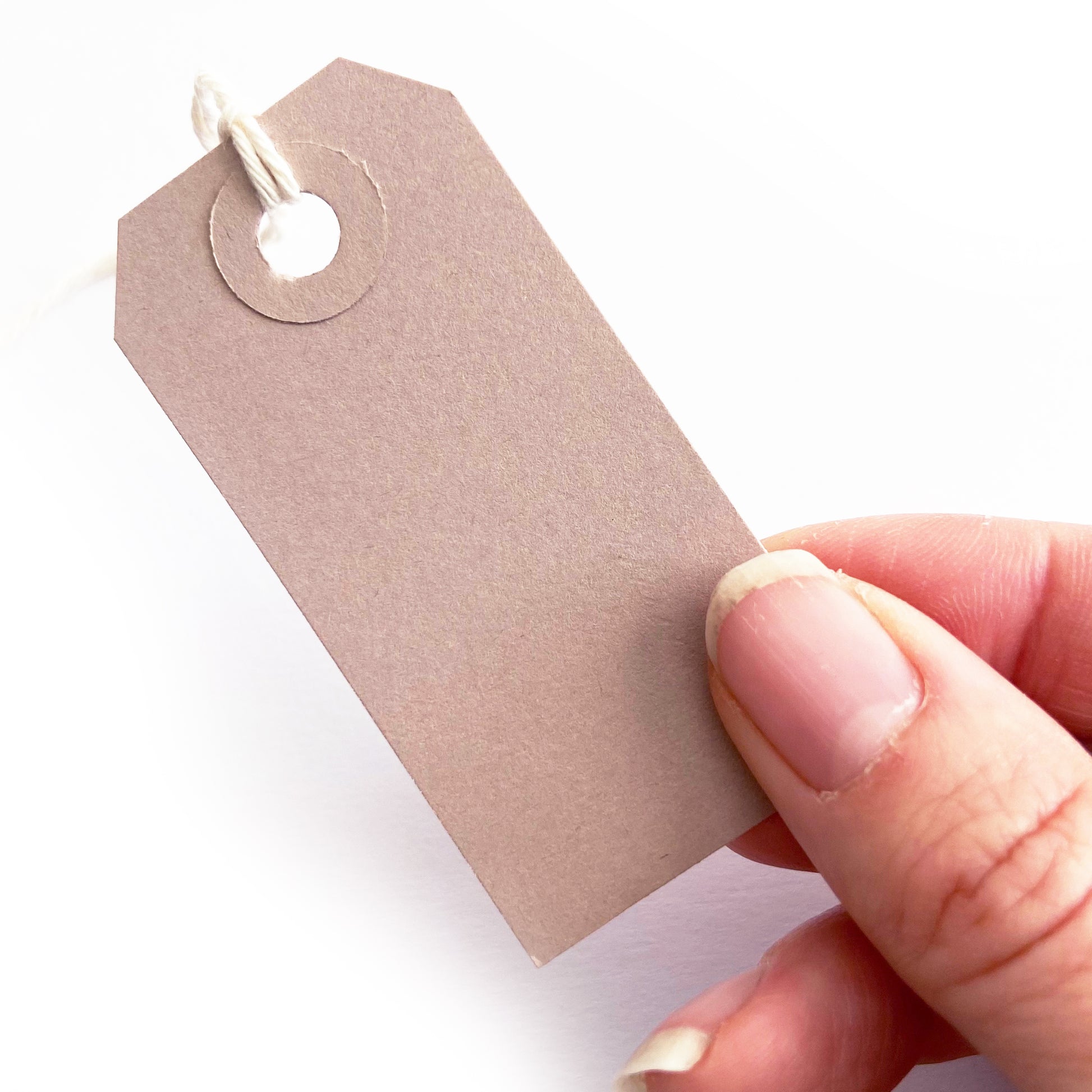 30 Vintage-Inspired Buff Card Luggage Tags 70mm x 35mm - SweetpeaStore