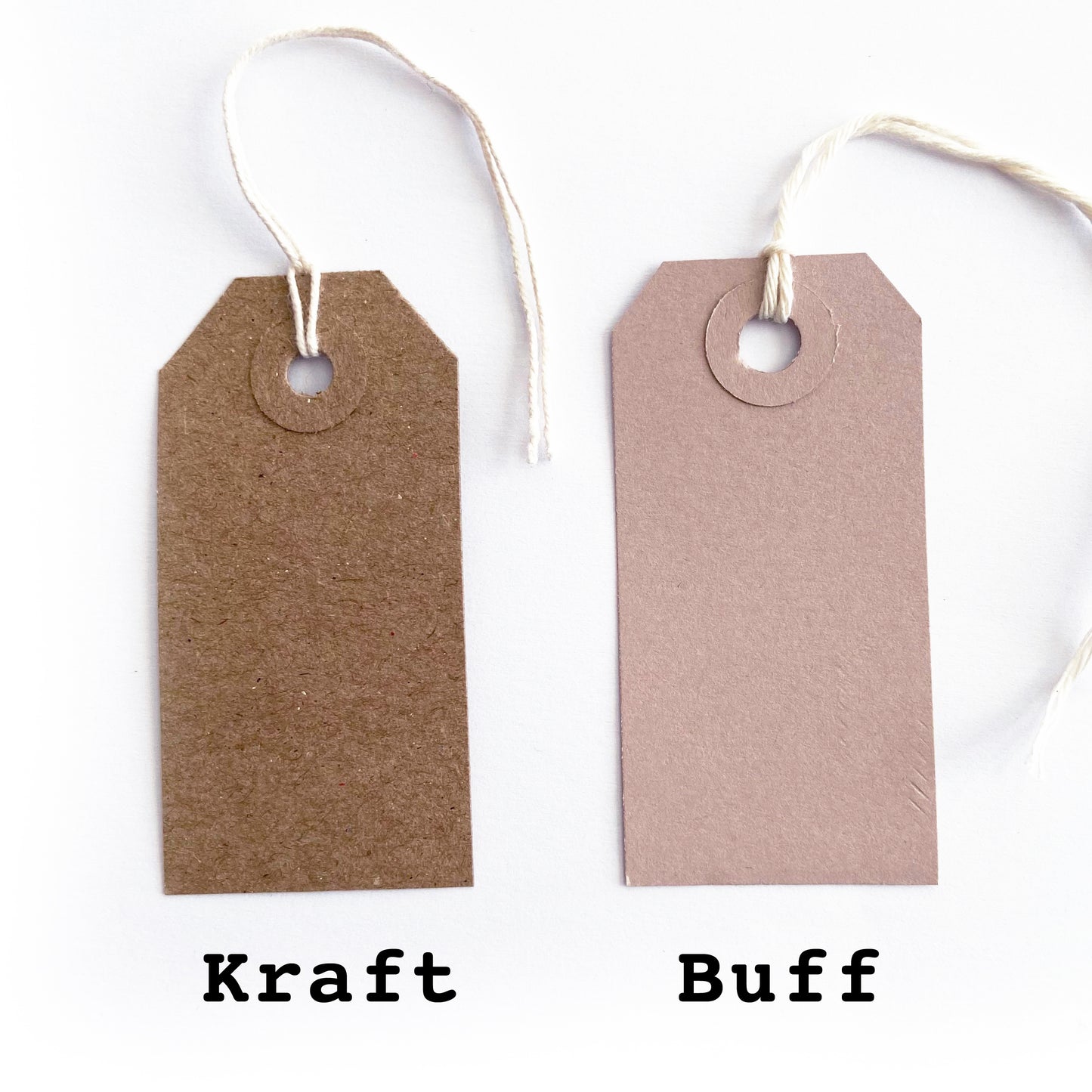 30 Vintage-Inspired Buff Card Luggage Tags 70mm x 35mm - SweetpeaStore