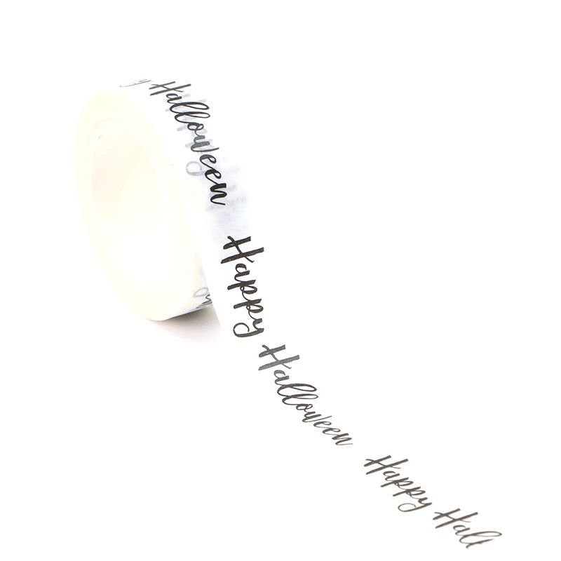 Happy Halloween Washi Tape - 15mm x 10m Roll - SweetpeaStore