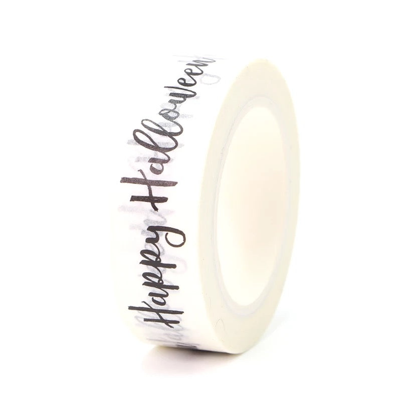 Happy Halloween Washi Tape - 15mm x 10m Roll - SweetpeaStore