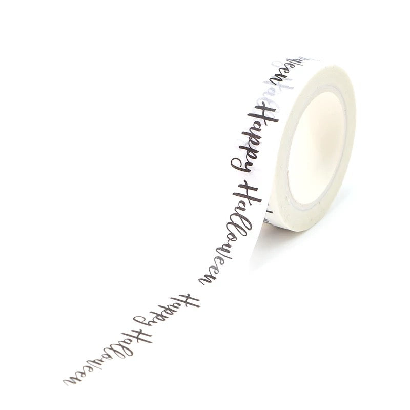Happy Halloween Washi Tape - 15mm x 10m Roll - SweetpeaStore