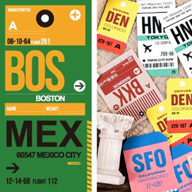World Traveller Sticker Set - Choose Design - 30 Stickers - SweetpeaStore