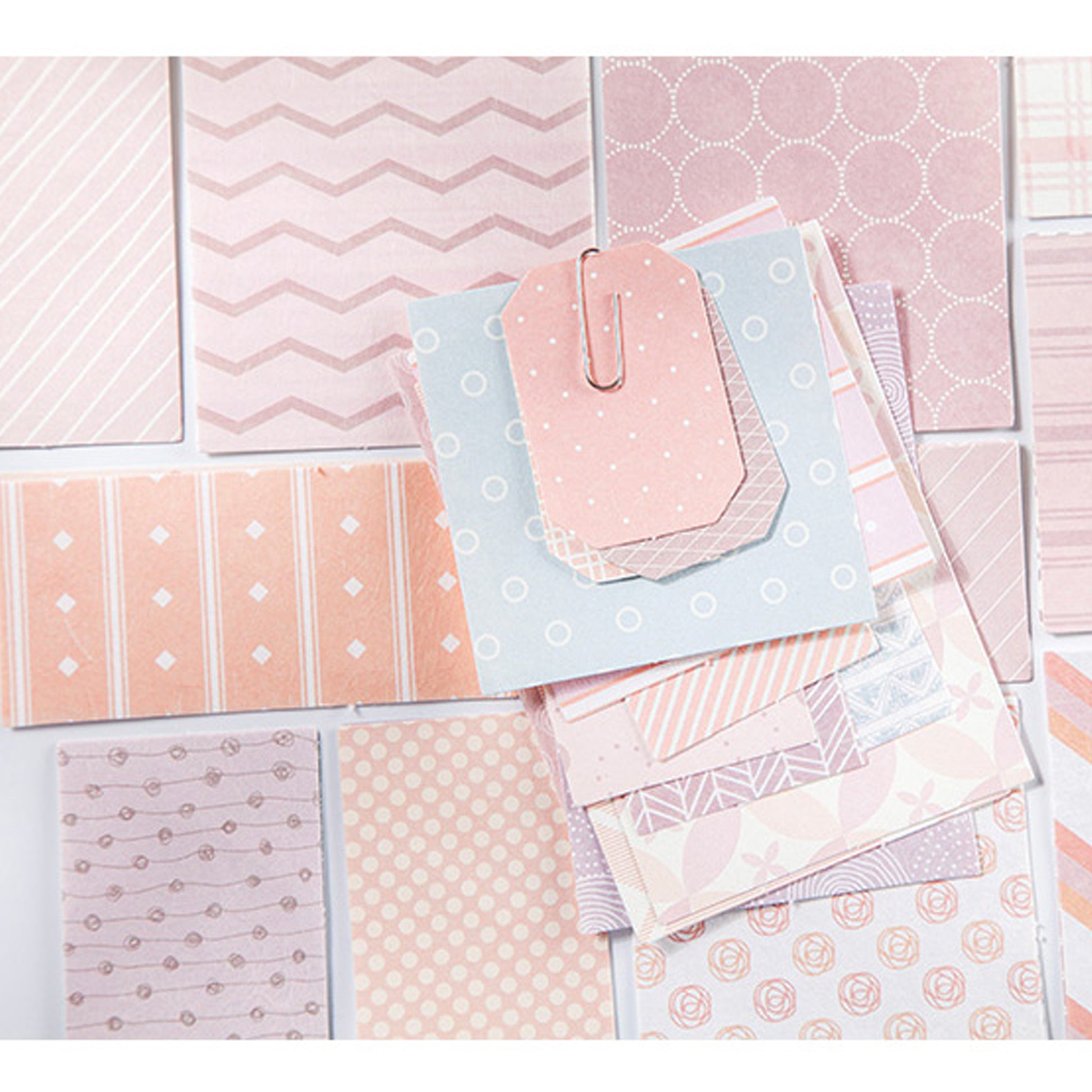 60 Journalling Pattern Papers Scrapbook Choose Design | 3 Paper Types Green Blue - SweetpeaStore