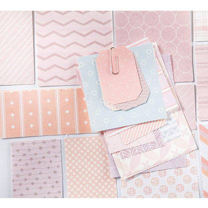 60 Journalling Pattern Papers Scrapbook Choose Design | 3 Paper Types Green Blue - SweetpeaStore