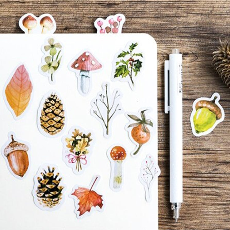 Autumn Stickers & Washi Tape | Sticker Journalling Scrapbooking Stationery - SweetpeaStore