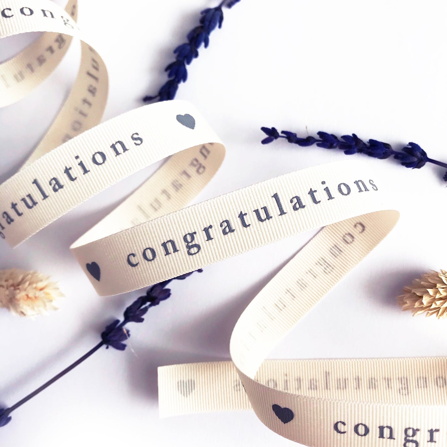 Wedding Ribbon Congratulations Anniversary Celebration Wrapping & Crafts 15/16mm - SweetpeaStore