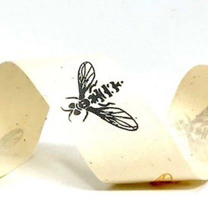 Cotton Bee Ribbon Vintage Trim Bees 15mm 25mm Sewing Craft Wrapping - SweetpeaStore