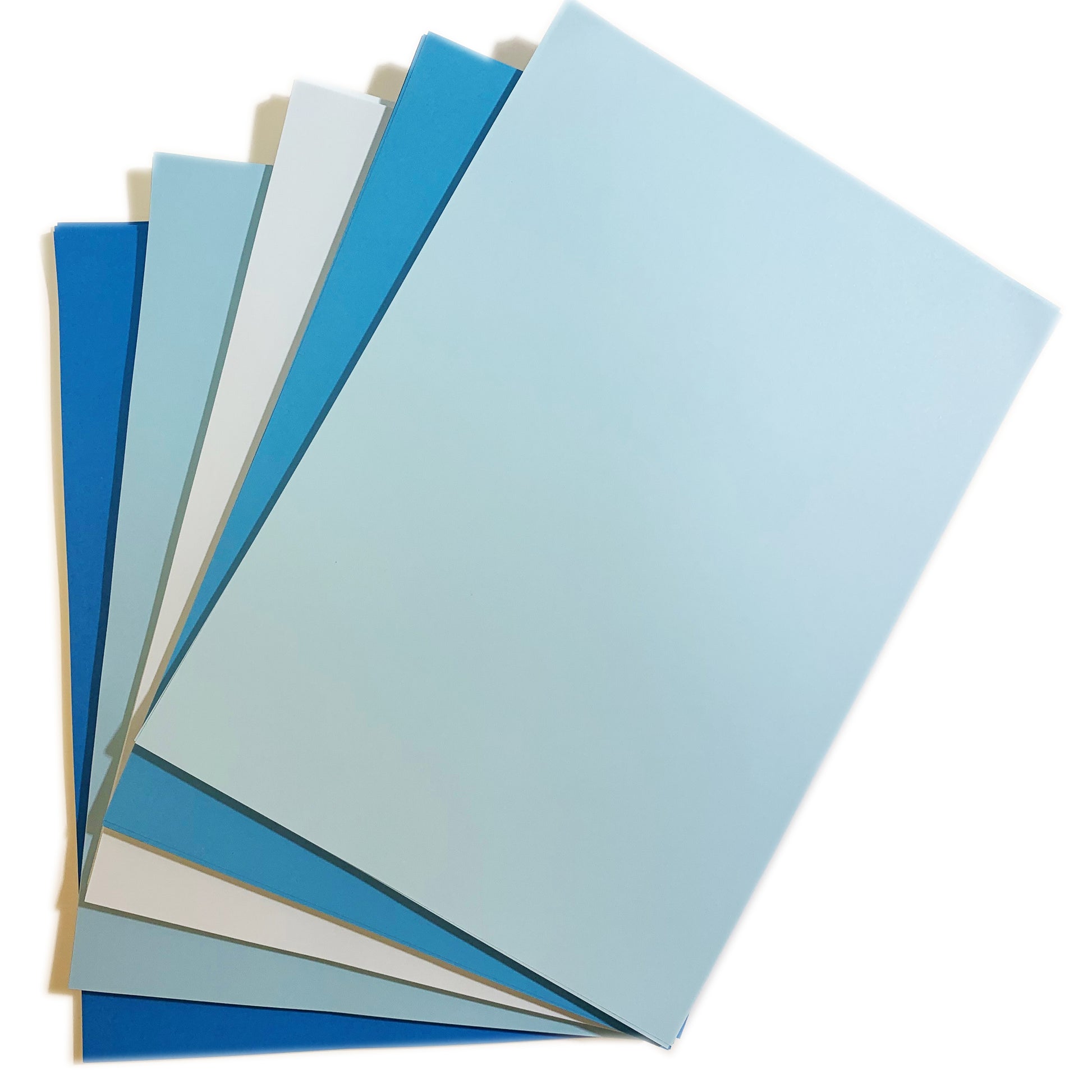 Coloured Mixed Paper 80gsm | A4 Mixed Assorted Shades | 50 100 200 Sheet Pack | Blue Green Brights Pastels - SweetpeaStore