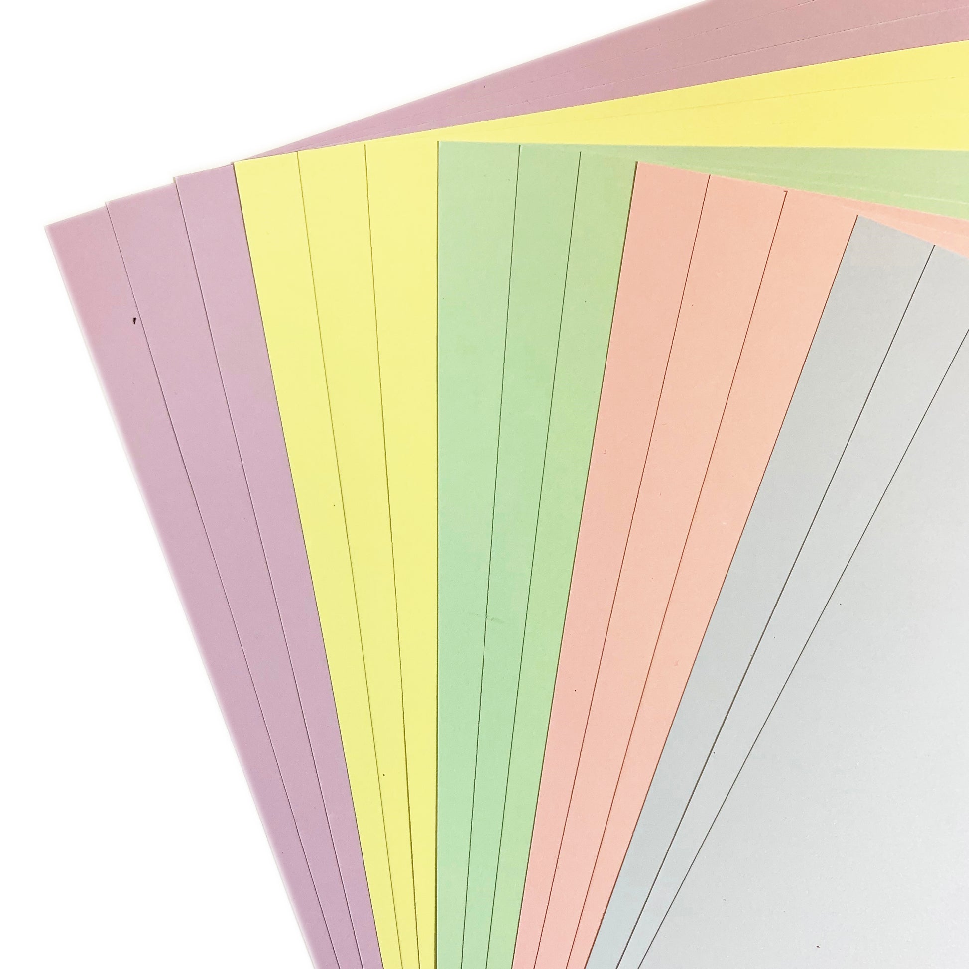 Coloured Mixed Paper 80gsm | A4 Mixed Assorted Shades | 50 100 200 Sheet Pack | Blue Green Brights Pastels - SweetpeaStore