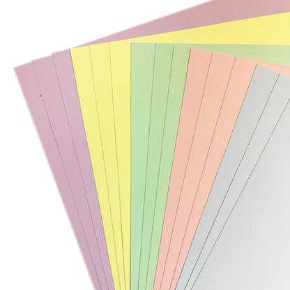 Coloured Mixed Paper 80gsm | A4 Mixed Assorted Shades | 50 100 200 Sheet Pack | Blue Green Brights Pastels - SweetpeaStore
