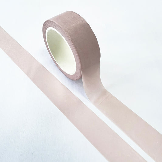 Soft Pink Solid Washi Tape | 15mm x 10m | Stationery Journalling Scrapbooking