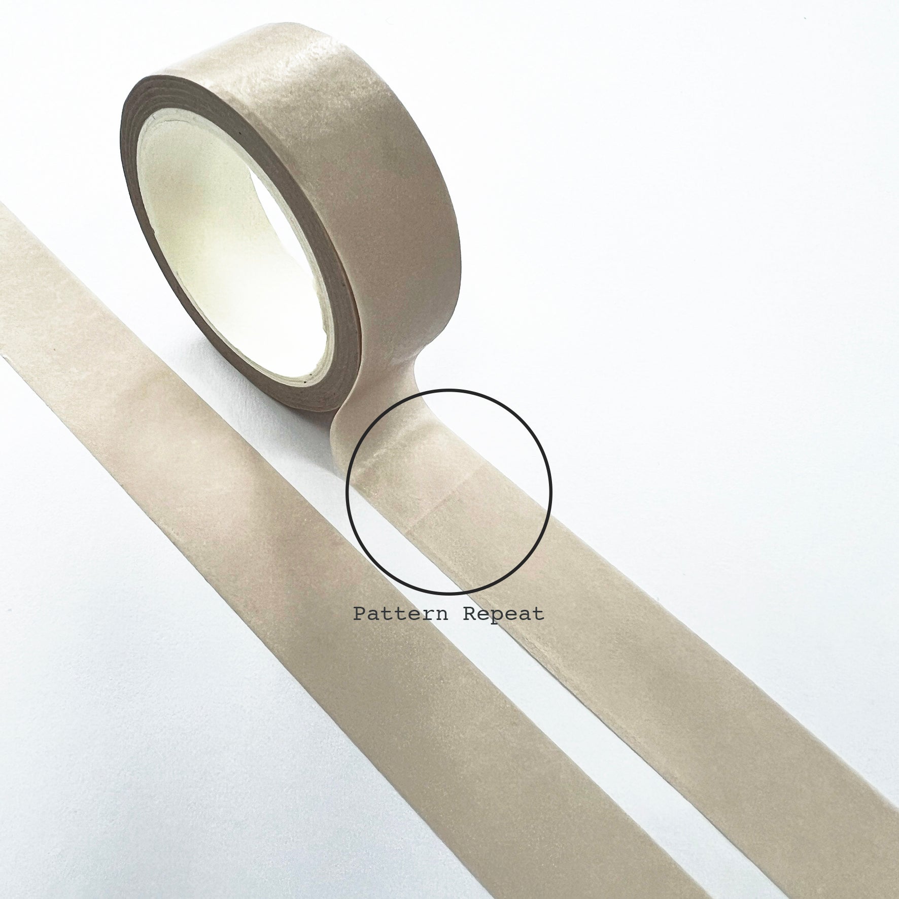 Beige Neutral Greige Solid Washi Tape | 15mm x 10m | Stationery Journalling Scrapbooking - SweetpeaStore