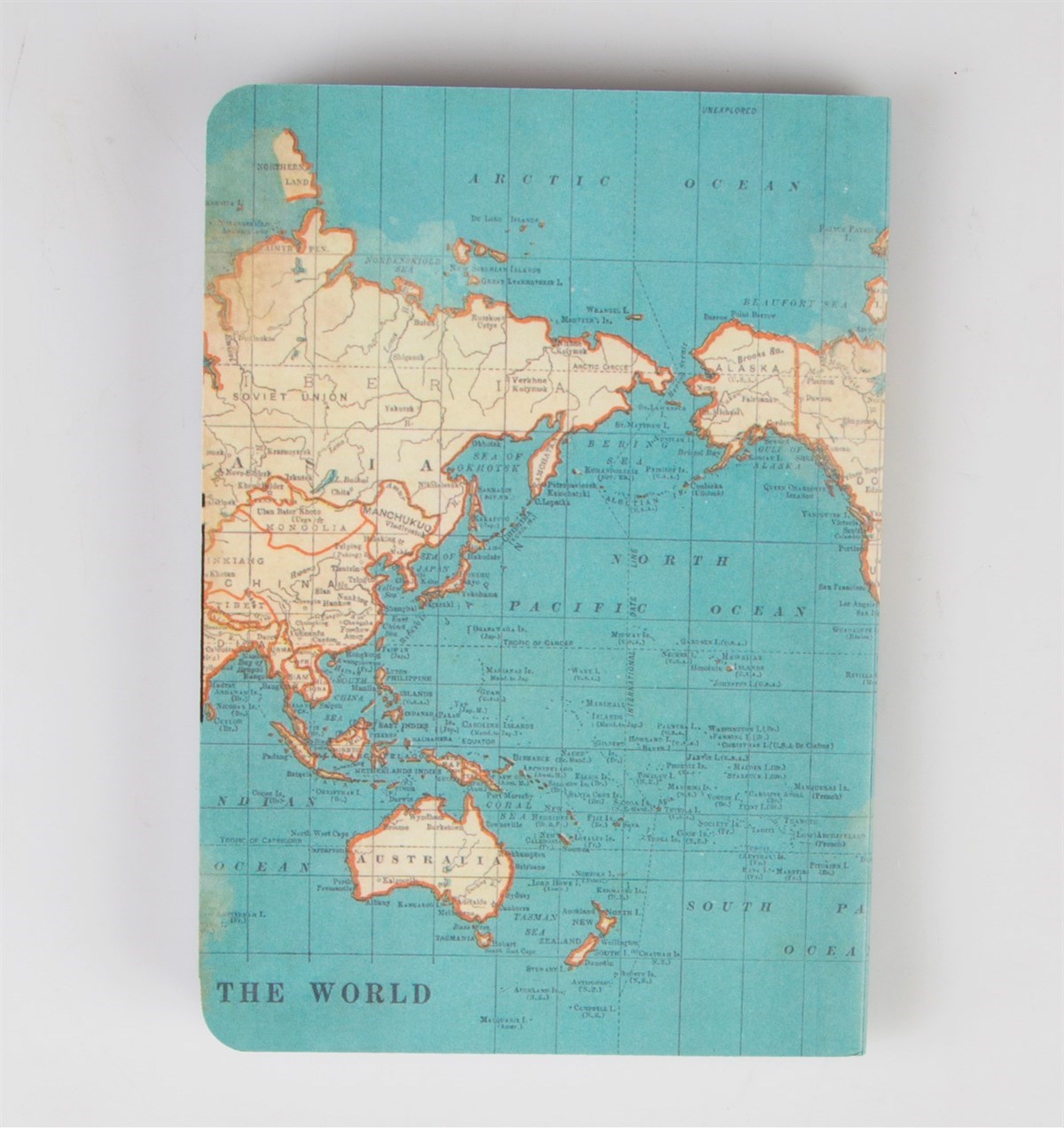 Sass & Belle 'Little Book for Big Ideas' Vintage World Map Mini Notebook | Journal - SweetpeaStore
