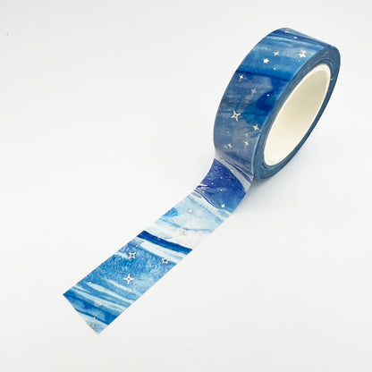 Agate Foil Star Washi Tape | Set Of Three | 15mm x 10m | Journalling Scrapbook Planner - SweetpeaStore