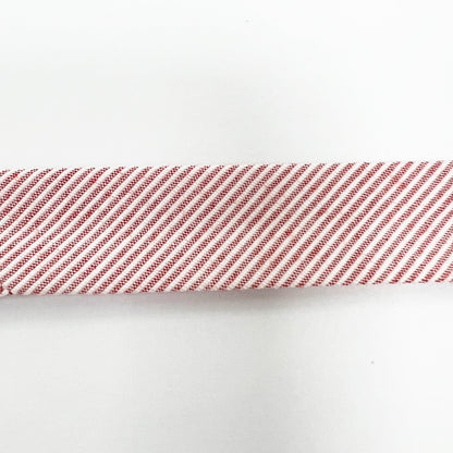 Bias Binding | 18mm Vintage Stripe Folded & Double Fold | red & White | Sewing Quilting Craft - SweetpeaStore