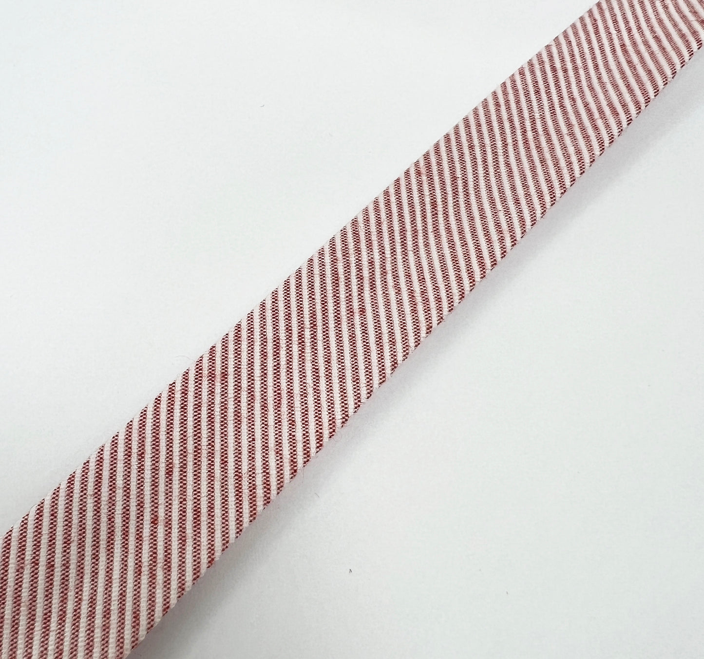 Bias Binding | 18mm Vintage Stripe Folded & Double Fold | red & White | Sewing Quilting Craft - SweetpeaStore