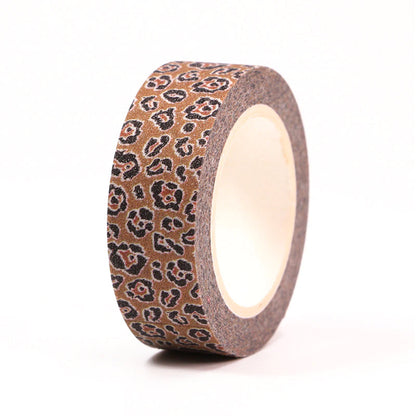 Shimmer Leopard Print Washi Tape - 15mm x 5m - SweetpeaStore