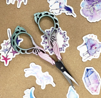 Angel Wing Mermaid Scissors | Needlework Embroidery Quilting Craft