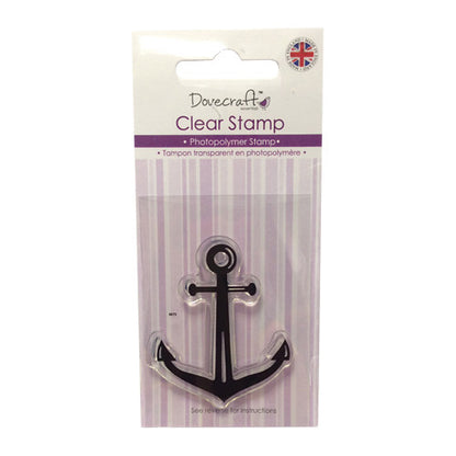 Dovecraft Clear Cling Stamp - Nautical Anchor - SweetpeaStore