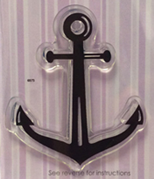 Dovecraft Clear Cling Stamp - Nautical Anchor - SweetpeaStore