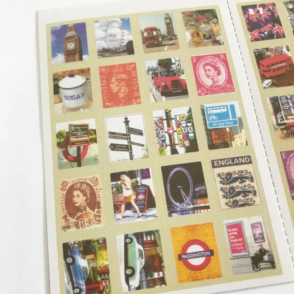 80 Vintage British Travel Stickers - SweetpeaStore
