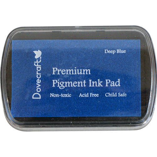 Dovecraft Premium Pigment Ink Pad DEEP BLUE - SweetpeaStore