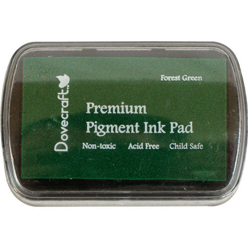 Dovecraft Premium Pigment Ink Pad FOREST GREEN - SweetpeaStore