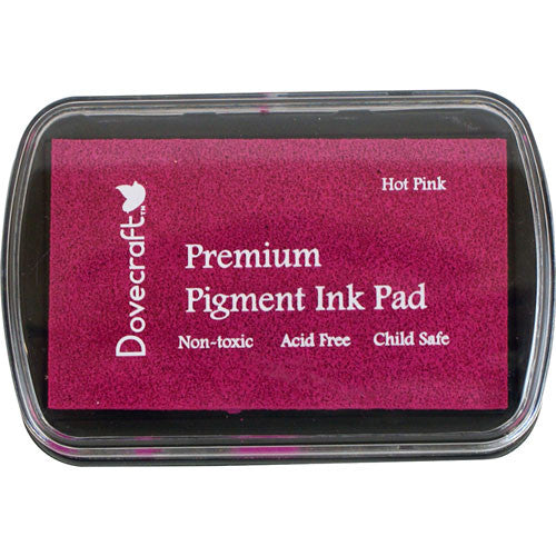 Dovecraft Premium Pigment Ink Pad HOT PINK - SweetpeaStore