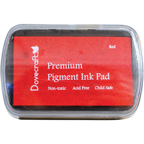 Dovecraft Premium Pigment Ink Pad RED - SweetpeaStore