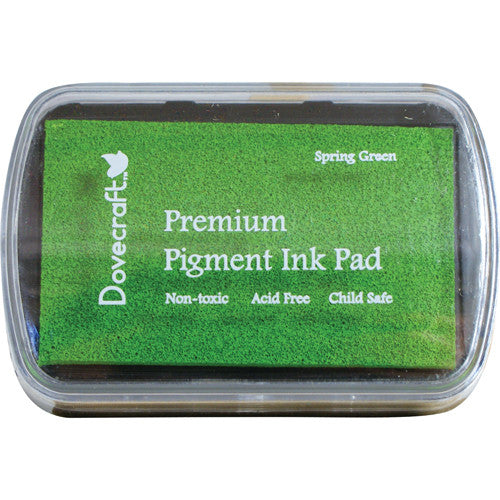 Dovecraft Premium Pigment Ink Pad SPRING GREEN - SweetpeaStore